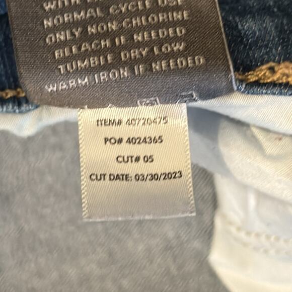 Torrid Perfect Skinny Ankle Vintage Stretch Mid Rise Jean Size 18 - Picture 9 of 13